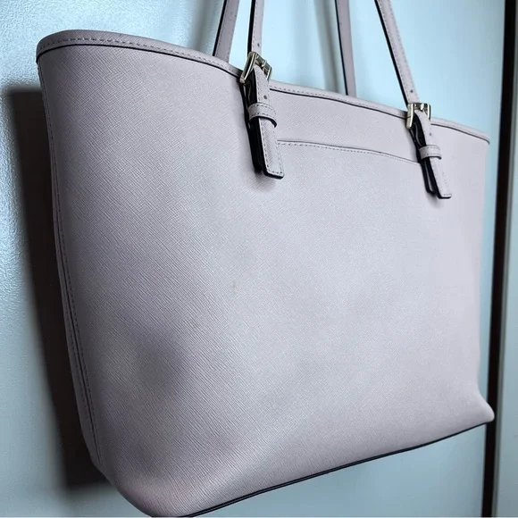 Michael Kors Women's Blush Pink Tote Bag - Picture 5 of 16